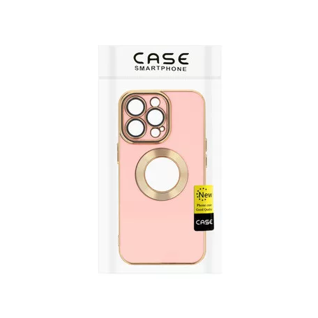 Beauty Case - Apple iPhone 15 Pro (6.1) kameravédős szilikon tok pink