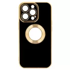 Beauty Case - Apple iPhone 15 Plus (6.7) kameravédős szilikon tok fekete