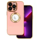 Beauty Case - Apple iPhone 15 Pro Max (6.7) kameravédős szilikon tok pink