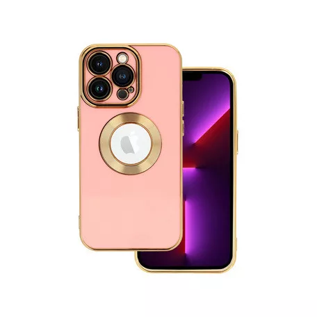 Beauty Case - Apple iPhone 15 Pro Max (6.7) kameravédős szilikon tok pink