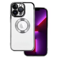   Beauty Clear - Apple iPhone 15 Plus (6.7) kameravédős szilikon tok fekete