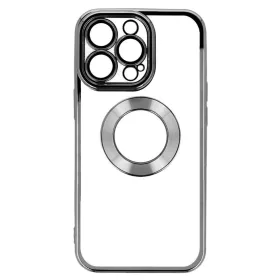   Beauty Clear - Apple iPhone 15 Pro (6.1) kameravédős szilikon tok fekete