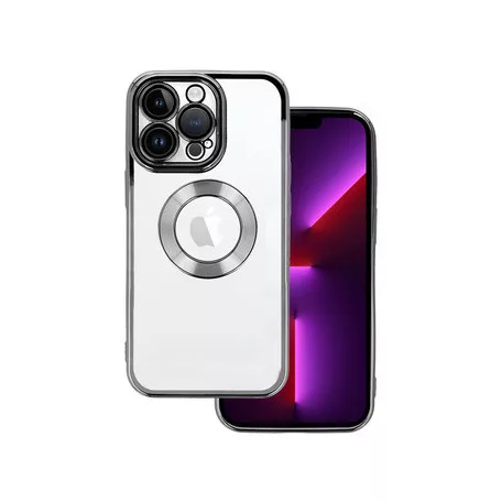 Beauty Clear - Apple iPhone 15 Pro (6.1) kameravédős szilikon tok fekete