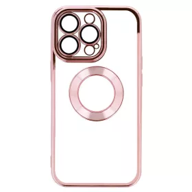   Beauty Clear - Apple iPhone 15 Pro (6.1) kameravédős szilikon tok pink