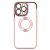 Beauty Clear - Apple iPhone 15 Pro (6.1) kameravédős szilikon tok pink
