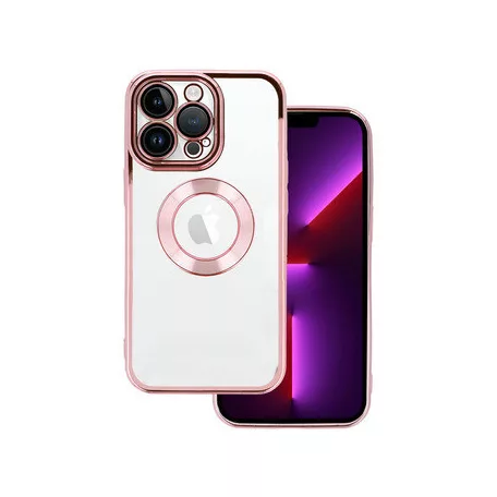 Beauty Clear - Apple iPhone 15 Pro Max (6.7) kameravédős szilikon tok pink