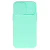 Camshield Soft - Xiaomi Redmi Note 12 5G / Poco X5 por- és kameravédős szilikon tok menta