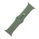 Apple Watch 42mm / 44mm / 45mm szilikon óraszíj khaki (M / L)