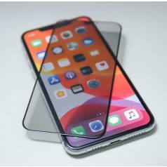   Privacy Apple iPhone 13 / 13 Pro / 14 (6.1) kijelzővédő üvegfólia betekintés elleni védelemmel (9H)