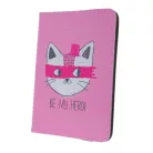 Univerzális 9-10" kinyitható tablet tok (Cica mintás 3)