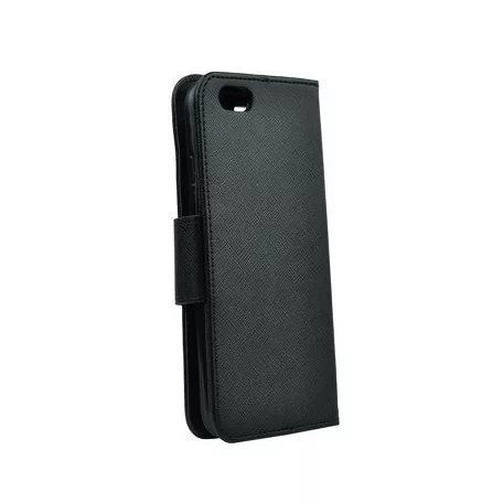 Fancy Samsung A546 Galaxy A54 5G (2023) oldalra nyíló mágneses könyv tok szilikon belsővel fekete