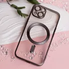 Color Chrome Mag - Apple iPhone 14 Plus (6.7) kameravédős, MagSafe tok fekete