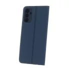 Smart Soft Samsung S911 Galaxy S23 (2023) oldalra nyíló mágneses könyvtok szilikon belsővel kék