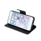 Fancy Samsung A236 Galaxy A23 5G oldalra nyíló mágneses könyv tok szilikon belsővel arany - fekete