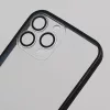 Color Edge - Apple iPhone 14 (6.1) átlátszó tok fekete kerettel