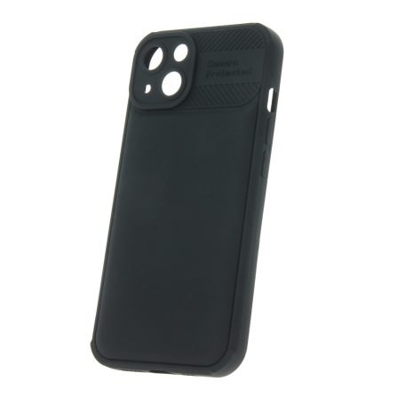 Honeycomb - Apple iPhone 14 (6.1) kameravédős fekete tok