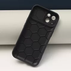   Honeycomb - Apple iPhone 14 Plus (6.7) kameravédős fekete tok