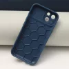 Honeycomb - Apple iPhone 11 (6.1) 2019 kameravédős kék tok