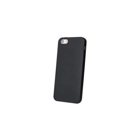 Apple iPhone 15 Plus (6.7) fekete MATT vékony szilikon tok