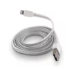 Forever Apple USB - Lightning (8Pin) fehér slim adatkábel 1A 1m