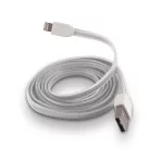 Forever Apple USB - Lightning (8Pin) fehér slim adatkábel 1A 1m