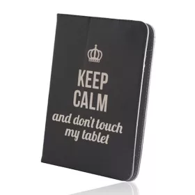   Univerzális 9-10" Keep Calm kinyitható műbőr tablet tok