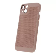   Airy - Samsung A346 Galaxy A34 5G kameravédős, perforált pink tok