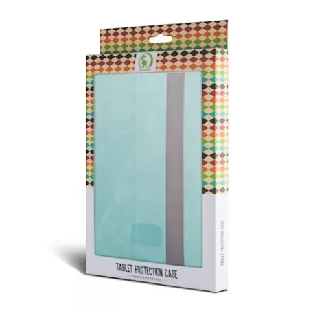 Univerzális 9-10" kinyitható műbőr tablet tok menta