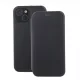 Forcell Elegance Apple iPhone 15 Pro (6.1) oldalra nyíló mágneses könyv tok szilikon belsővel fekete