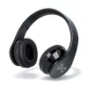 Forever BHS-100 Bluetooth 3.0 összecsukható sztereó fejhallgató beépített mikrofonnal fekete