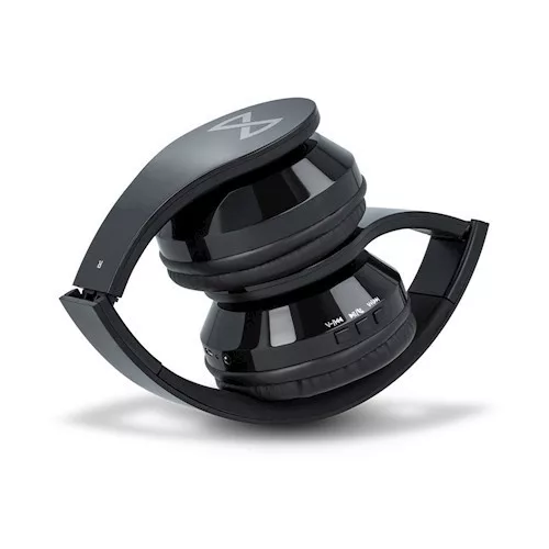 Forever BHS-100 Bluetooth 3.0 összecsukható sztereó fejhallgató beépített mikrofonnal fekete