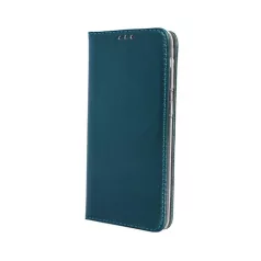   Smart magnet Honor 90 Lite  oldalra nyíló mágneses könyv tok szilikon belsővel zöld