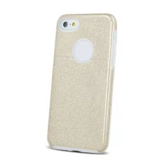 Glitter (3in1) - Apple iPhone 15 (6.1) arany szilikon tok