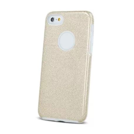 Glitter (3in1) - Apple iPhone 15 (6.1) arany szilikon tok