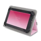 Univerzális 9-10" (Szív mintás) kinyitható tablet tok