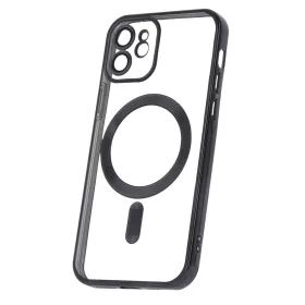   Color Chrome Mag - Apple iPhone 15 Pro Max (6.7) kameravédős, MagSafe tok fekete