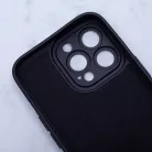 Silicon Mag Case Apple iPhone 15 Pro (6.1) kameravédős szilikon tok fekete