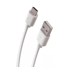 Forever USB - Type-C fehér adatkábel 1A 1m