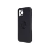 Finger Grip Apple iPhone 15 (6.1) ujjgyűrűs fekete TPU tok