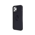 Finger Grip Apple iPhone 15 (6.1) ujjgyűrűs fekete TPU tok