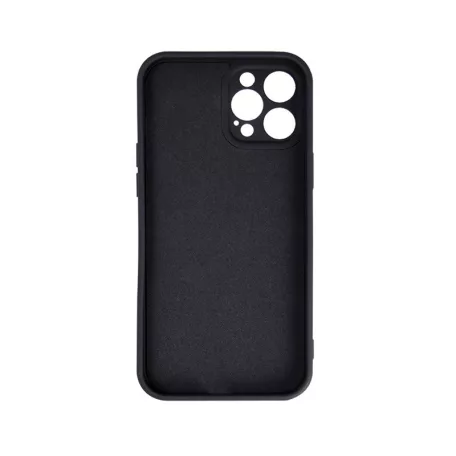 Finger Grip Apple iPhone 15 (6.1) ujjgyűrűs fekete TPU tok
