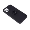 Finger Grip Apple iPhone 15 (6.1) ujjgyűrűs fekete TPU tok