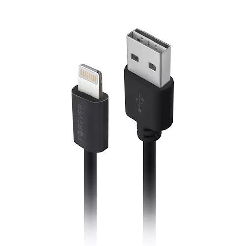 Forever M02 szivargyújtó töltő 1x USB csatlakozóval és Type-C kábellel, (Max 2A, 1,2m) 10W