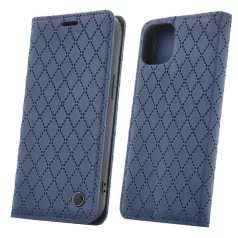   Smart Caro Xiaomi Redmi Note 12 4G oldalra nyíló mágneses könyvtok kék