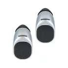 Forever TWE-200 Bluetooth 4.1 sztereó TWS headset beépített mikrofonnal ezüst