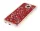Liquid Glitter - Samsung G960 Galaxy S9 piros szilikon tok