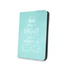 Univerzális 9-10" kinyitható tablet tok (Do what is right)