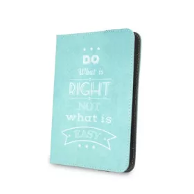   Univerzális 9-10" kinyitható tablet tok (Do what is right)