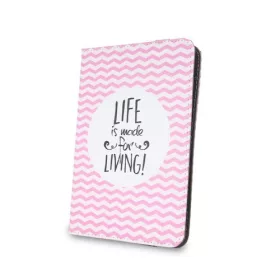   Univerzális 9-10" kinyitható tablet tok (Life is made for living)