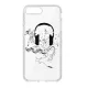Ultra Trendy - Apple iPhone X / XS vékony szilikon tok (Music 1)